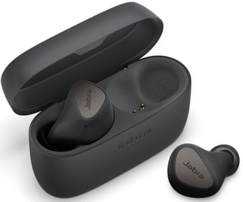 modern bluetooth fejhallgató jabra elite 4 kiváló hangzás anc technológia újratölthető tok izzadtság és vízállóság esetében kényelmes hallgatási mód