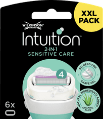 Wilkinson Sword Intuition Sensitive Care tartalék borotvafej, 6 db