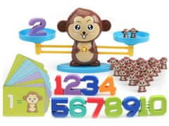 KECJA Számolni tanuló játék - Monkey Balance Shuffleboard - Monkey Balance