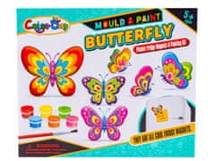 KECJA Creative Set Create Magnet, Cast DIY színes pillangók, Cast DIY színes pillangók