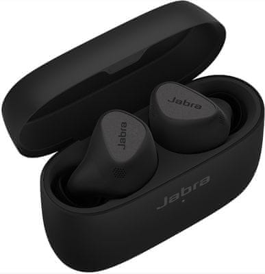 modern bluetooth fejhallgató jabra elite 5 kiváló hangzás anc technológia újratölthető tok izzadtság és vízállóság kényelmes hallgatási mód