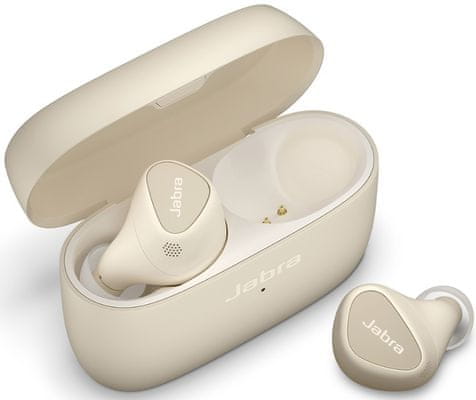 modern bluetooth fejhallgató jabra elite 5 kiváló hangzás anc technológia újratölthető tok izzadtság és vízállóság esetében kényelmes hallgatási mód