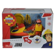 SIMBA  - Tűzoltó Sam mentőrobogó Juno figurával