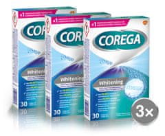Corega Fehérítő antibakteriális tabletta műfogsor tisztítására 3x30db