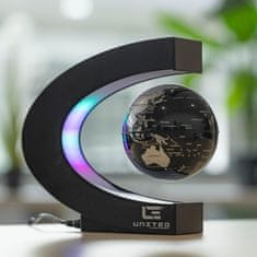 United Entertainment LED RGB 3D mágneses lebegő földgömb 18cm