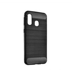 FORCELL Carbon Samsung A405 Galaxy A40 hátlaptok fekete (37305) (fc37305)