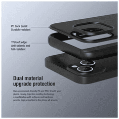 Nillkin Super Frosted PRO Magnetic fekete Magsafe kompatibilis védőtok Apple iPhone 14 készülékhez (248212) (127240)