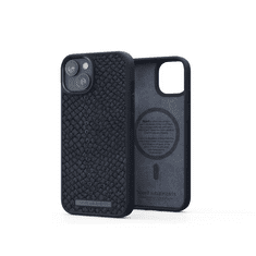 NJORD Salmon Leather MagSafe tok fekete Apple iPhone 14 Plus készülékhez (NA42SL00) (127135)