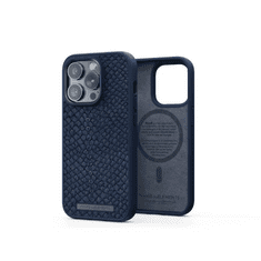 NJORD Salmon Leather MagSafe tok kék Apple iPhone 14 Pro Max készülékhez (NA44SL01) (127142)
