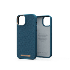 NJORD Tonal szövet tok Apple iPhone 14 Plus készülékhez kék (NA42TN01) (127148)