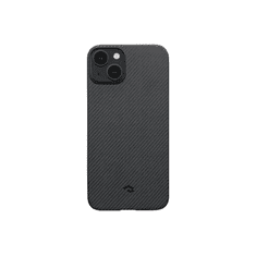 Pitaka MagEZ Case 3 Black / Grey Twill 600D Apple iPhone 14 Plus készülékhez - MagSafe rögzítéssel (126918)