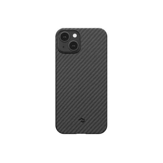 Pitaka MagEZ Case 3 Black / Grey Twill 1500D Apple iPhone 14 Plus készülékhez - MagSafe rögzítéssel (126914)