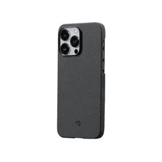 Pitaka MagEZ Case 3 Black / Grey Twill 600D Apple iPhone 14 Pro készülékhez - MagSafe rögzítéssel (126919)