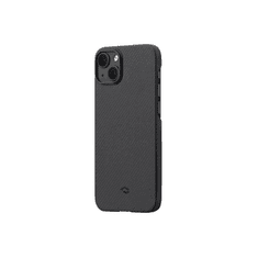 Pitaka MagEZ Case 3 Black / Grey Twill 600D Apple iPhone 14 Plus készülékhez - MagSafe rögzítéssel (126918)