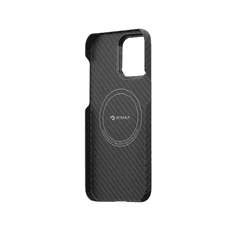 Pitaka MagEZ Case 3 Black / Grey Twill 1500D Apple iPhone 14 Pro készülékhez - MagSafe rögzítéssel (126915)