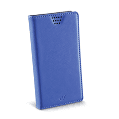 CellularLine Book Universal Phablet univerzális Flip tok kék (BOOKUNIPHB) (BOOKUNIPHB)