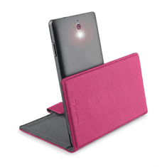 CellularLine Book Universal Phablet univerzális Flip tok rózsaszín (BOOKUNIPHP) (BOOKUNIPHP)
