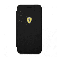 Ferrari SF iPhone X flip tok fekete (FESCODFLBKPXBI) (FESCODFLBKPXBI)