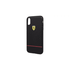 Ferrari On-Track Racing iPhone X/XS tok fekete (FESBOHCPXBK) (FESBOHCPXBK)