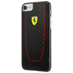 Ferrari SF Pit Stop iPhone 7 karbon tok fekete (FEPICHCP7BK) (FEPICHCP7BK)