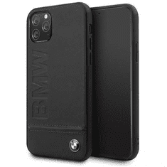 Bmw Logo Imprint iPhone 11 Pro Max kemény tok fekete (BMHCN65LLSB) (BMHCN65LLSB)
