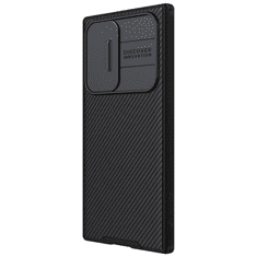 Nillkin CamShield Pro Samsung Galaxy S22 Ultra műanyag tok, fekete (62693) (NI62693)