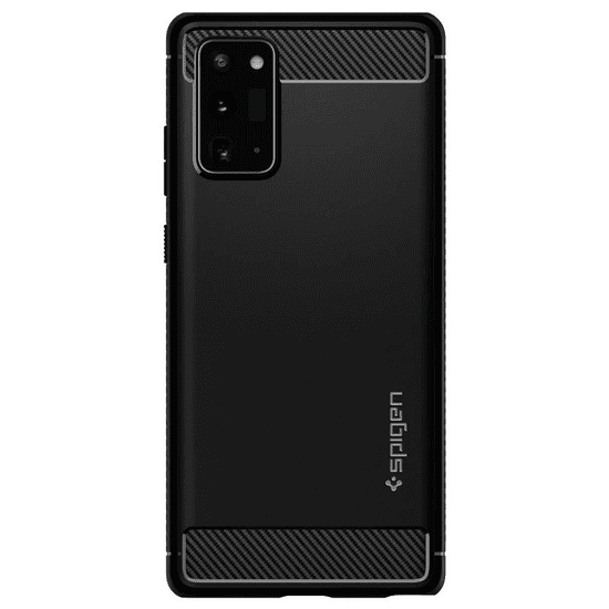 Spigen Rugged Armor Samsung Galaxy Note 20 tok matt fekete (ACS01417) (ACS01417)