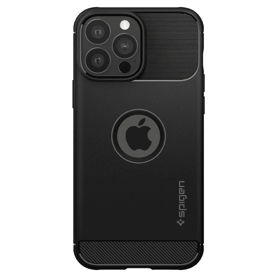 Spigen Rugged Armor Apple iPhone 13 Pro tok fekete (ACS03257) (ACS03257)