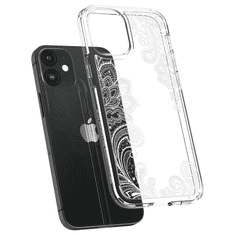 Spigen CYRILL Cecile Apple iPhone 12 mini tok White Mandala - átlátszó mintás (ACS01781) (ACS01781)