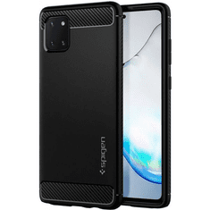 Spigen Rugged Armor Samsung Galaxy Note10 Lite hátlaptok fekete (ACS00677) (ACS00677)