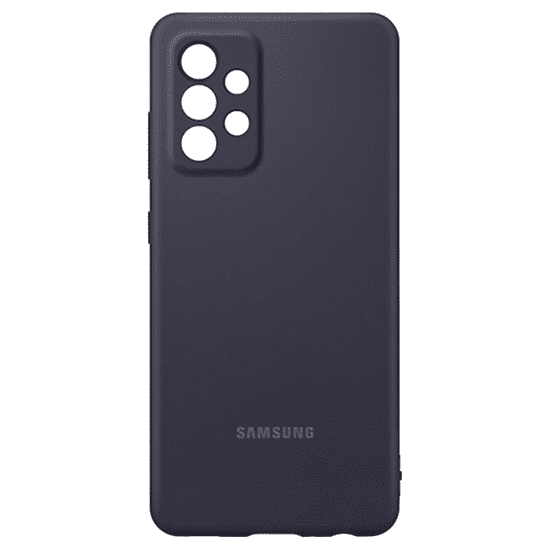 SAMSUNG Galaxy A52/A52 5G szilikon tok fekete (EF-PA525TBEGWW) (EF-PA525TBEGWW)