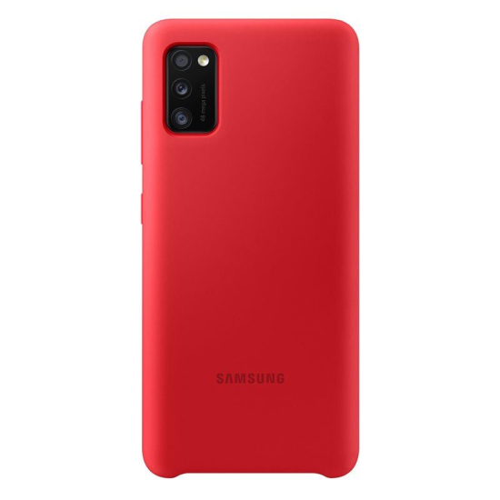 SAMSUNG Galaxy A41 szilikon tok piros (EF-PA415TREGEU) (EF-PA415TREGEU)