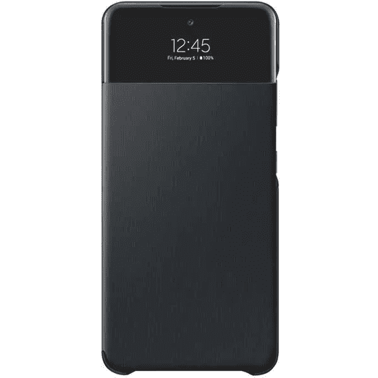SAMSUNG Galaxy A72 Smart S View Wallet tok fekete (EF-EA725PBEGEE) (EF-EA725PBEGEE)