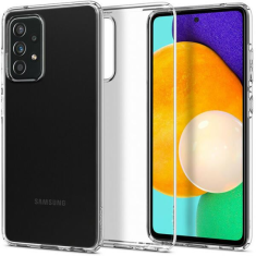 Spigen Samsung A525F Galaxy A52/A526B Galaxy A52 5G ütésálló hátlap - Liquid Crystal - átlátszó (SP0105) (SP0105)