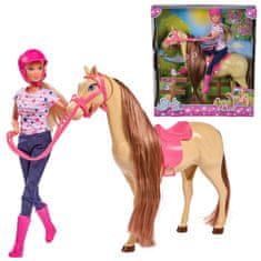 SIMBA Steffi Love Doll lóval és kiegészítőkkel