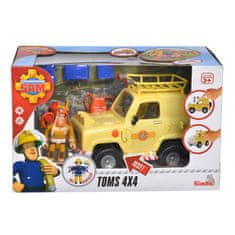 SIMBA Tűzoltó Sam mentő dzsip 4x4 Sam figurával