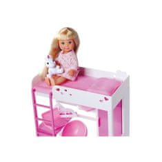 SIMBA Doll Evi otthon szobája Egyszarvú ágy íróasztal
