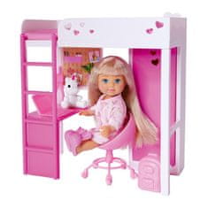 SIMBA Doll Evi otthon szobája Egyszarvú ágy íróasztal