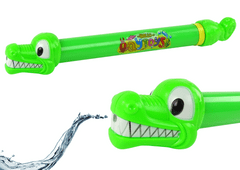 Lean-toys Vízipisztoly krokodil 45 cm Zöld kert