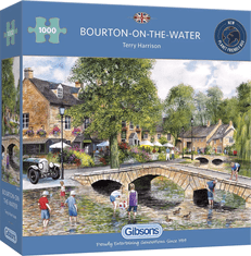 Gibsons Puzzle Village Bourton on the Water 1000 darabos kirakójáték