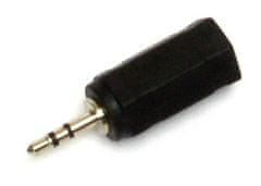 PremiumCord adapter sztereó jack2,5 mm-3,5 mm jack MF