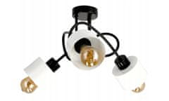 Berge LED függesztett lámpa LOFT - 3xE27 - CUBE WHITE