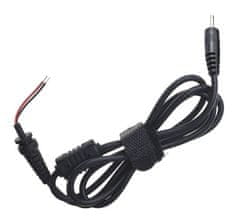 Akyga kábel DC 3,0 x 1,0 mm PVC/fekete/1,2m