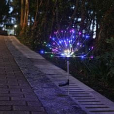 INNA 2x Napelemes kerti lámpa LED dekoratív PITYPANG földbe szúrható