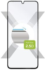 FIXED Full-Cover edzett védőüveg Samsung Galaxy A34 5G számára, teljes képernyőre ragasztva, fekete, FIXGFA-1086-BK