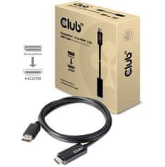 Club 3D Aktív DisplayPort 1.4 to HDMI 2.0b (M/M) adapter CAC-1082, 2m