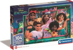 Clementoni Glitter Puzzle Disney: Encanto 104 darabos puzzle