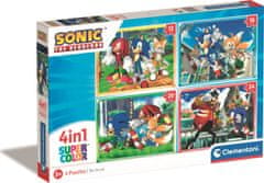 Clementoni Puzzle Sonic 4in1 (12+16+20+24 darab)