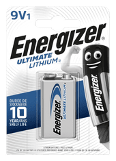 Energizer Ultimate Lithium 9V LA522 lítium akkumulátor 1db 7638900332872