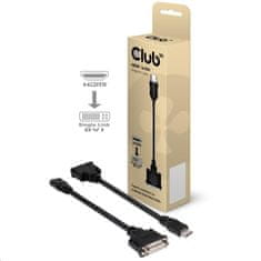 Club 3D Passzív HDMI-D DVI-D Single Link (M/F) adapter CAC-HMD&gt;DFD, 22cm